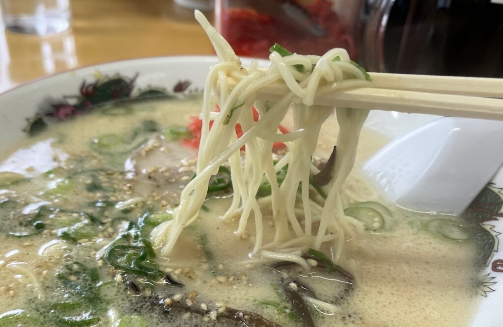 一心亭小田部本店麺