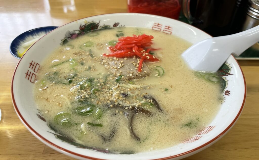 一心亭小田部本店ラーメン